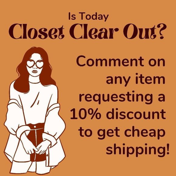 Closet Clear Out every week- 9.99 or 6.99 Shipping! Questions? Ask below! - Picture 1 of 1